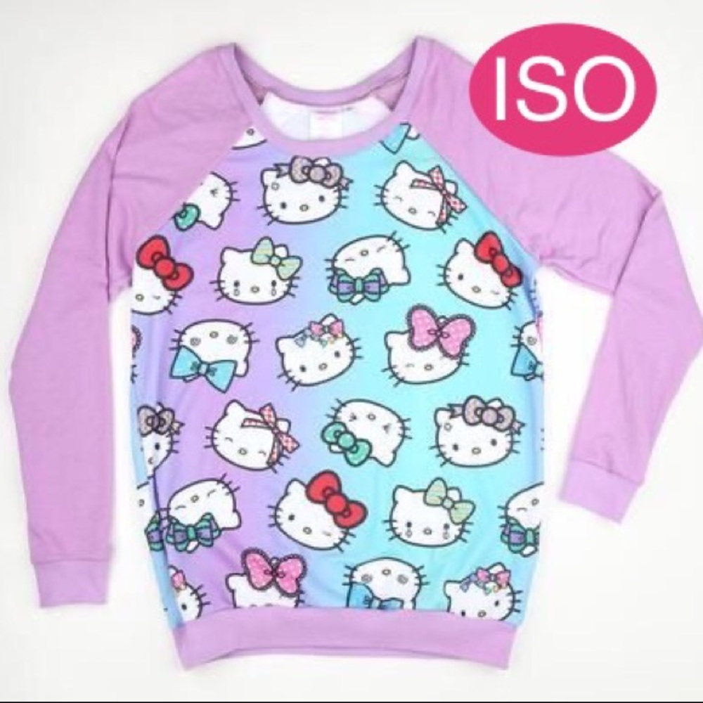 ISO: JapanLA Hello Kitty All the Bows Sweater